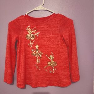 Pink squins dancer top